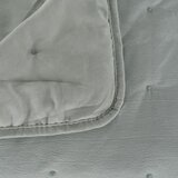 Ixia Prašno zeleno prešito pregrinjalo 180x260 cm – | Shoptok.si