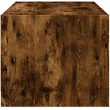  Stolić za kavu sa staklenim vratima boja hrasta 68x50x42 cm | shoptok.hr