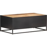  Stolić za kavu 90x50x35 cm grubo drvo manga i prirodna trska | Eponuda.com