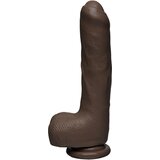 Doc Johnson The D Uncut D ULTRASKYN 9" with Balls Chocolate Cene