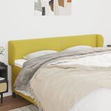  Uzglavlje s ušima zeleni 163x23x78/88 cm od tkanine | shoptok.hr