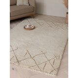Asiatic Carpets Kremno bela pralna ročno tkana volnena preproga 200x290 cm Azera Crosshatch – | Shoptok.si