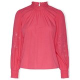 Y.a.s Topi & Bluze YAS Chelle Top L/S - Raspberry Sorbet Rožnata | Shoptok.si