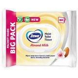 Zewa Vlažni toalet papir Moist Almond Milk, 80 komada Cene