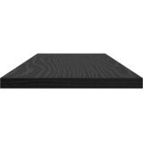 Police za knjige 4 pcs Crna 60 x 20 x 1,5 cm Konstruirano drvo | Eponuda.ba