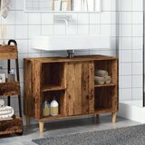 vidaXL Kupaonski ormarić boja drva 80 x 33 x 60 cm konstruirano drvo | shoptok.hr