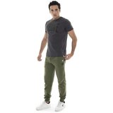 Leone 1947 Spodnji deli trenirke Man Sweatpants Basic Small Logo Kaki | Shoptok.si