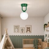 Opviq luster Loop-20455-C, 1 × E27, tamnozeleni | Eponuda.com