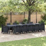 vidaXL Vrtni Stol Antracit 400x100x73 cm Poly Rattan, Vrtni Stol Antracit 250x100x73 cm Poly Rattan, Vrtni Stol Antracit 150x100x73 cm Poly Rattan Cijene