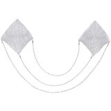 Cottelli naljepnice za bradavice s lancem (srebrne) | shoptok.hr