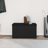  Skladišna Klupa Crna Hrastovina 80x40x45 cm Inženjerska Drva | shoptok.hr