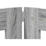  Vrata za pse z stojali 4 pcs Siva Sonoma 80 x 100 cm, (5000232687) | Shoptok.si