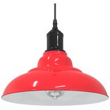 vidaXL Visilica podesiva po visini E27 sjaj crvena Ø 31 cm metal | shoptok.hr