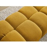 Bobochic Paris Gorčično rumen tabure iz tkanine bouclé Everest – | Shoptok.si