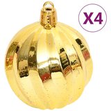  Set božićnih kuglica od 108 komada zlatne i crvene | shoptok.hr