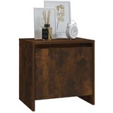  Noćni ormarići 2 kom boja dimljeni hrast 45x34x44 5 cm iverica | shoptok.hr