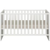 Paidi OTROŠKA POSTELJICA Enie 144,60/81,90/76,60 cm bela | Shoptok.si