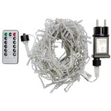 Aigostar led spoljašnja božićna girlanda 150xLED/6W/230V/8 funkcija 1,5x1m IP44 hladno bela+daljinski upravljač | Eponuda.com