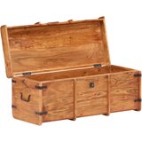  Škrinja za pohranu 90 x 40 x 40 cm od masivnog bagremovog drva | Eponuda.ba