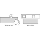 NORTHRUGS Siva/boje slonovače unutarnja i vanjska staza 80x250 cm Duet Liora – | shoptok.hr