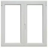  prozor s kvakom (Š x V: 120 x 120 cm, DIN desno, Bijele boje)