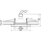 Candellux SH-05 ch MR16 hrom hermetička svetiljka sa usmerenom svetlošću IP65 | ePonuda.com