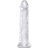 King Cock - CLEAR REALISTIC PENIS 19.7 CM TRANSPARENT Cene