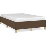  Posteljni okvir temno rjav 120x200 cm blago, (20725087) | Shoptok.si