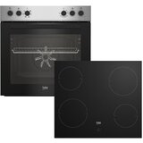 Beko pečica BBUE110N0X in steklokeramična plošča EH9630XHN | Shoptok.si