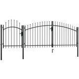  Vrata čelična 2 x 4 m crna | shoptok.hr