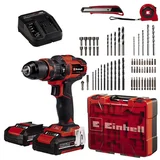 Einhell Akumulatorska bušilica set TE-CD 18/40 Li-i +64 (2x2,0Ah)