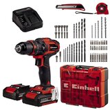 Einhell expert akumulatorska udarna bušilica/odvijač TE-CD18/40 (18 v, 2 baterije, 2 ah, broj okretaja pri praznom hodu: 400 okr/min - 1.500 okr/min) + bauhaus jamstvo 5 godina na uređaje na električni ili motorni pogon Cijene