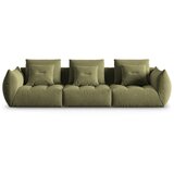 Micadoni Svetlo zelena sedežna garnitura iz tkanine bouclé 332 cm Bloom – Home | Shoptok.si