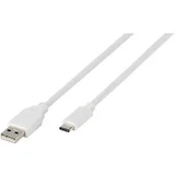 usb typ c kabel 1,2m weiß 38756 DCVVUSBC20A12W typ a <-> typ c stecker usb 3.1