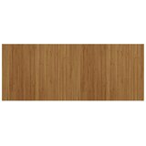 Tepih pravokutni smeđi 80 x 200 cm od bambusa | shoptok.hr