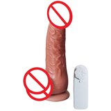 Jiuuy Električni realistični Dildoti 86190722-15 ABS TPE, (21218154) Cene