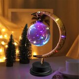  Dekorativna ukrasna RGB lampa mesec Cene