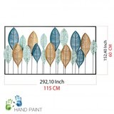 Wallity Zidna dekoracija Bilge, 115x3x60 cm, šarena | Eponuda.ba