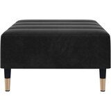 vidaXL Stolček za noge črn 77x55x31 cm žamet | Shoptok.si