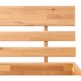 MID.YOU POSTELJA 120 cm x 220 cm , les bukev (jedrovina) | Shoptok.si