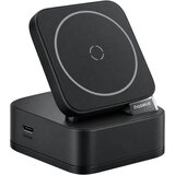 Baseus MagPro 3v1 magnetni brezžični polnilec 25W črne barve za mobilne telefone & slušalke & pametne ure Cene