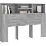  Uzglavlje s ormarićem boja hrasta sonome 140 x 19 x 103,5 cm | shoptok.hr