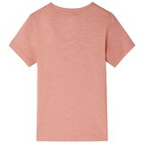  Dječja majica kratkih rukava svjetlonarančasta | shoptok.hr