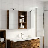  Komplet omaric za kopalnico s polico 3 pcs 120 x 10,5 x 60,5 cm, (5000245725) | Shoptok.si