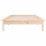  LED okvir za krevet 90 x 200 cm od masivnog drva | Eponuda.ba