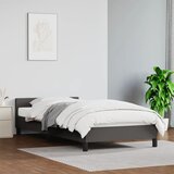 vidaXL Okvir za krevet s uzglavljem sivi 80 x 200 cm od umjetne kože Cijene
