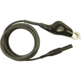 Merilni kabel \, [vtič 4 mm - krokodilska sponka]\, 2 m\, črne barve\, CIH22105, (20422272)