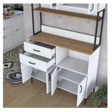 Hanah home Komoda s ladicama JE180 3403, 120x218,6x40 cm, Bijela | Eponuda.ba