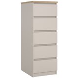Tvilum Kremno bela komoda 40x111x50 cm Naia – Cene