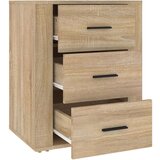  Nočna omarica sonoma hrast 50x36x60 cm inženirski les, (20602520) | Shoptok.si